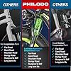 PHILODO H7 Ultra Electric Bike for Adults, 5000W Peak Dual Motor Fat Tire Ebike, 60V 26Ah 45MPH High-Speed Electric Bicycle, 50-70 Miles Range Hydraulic Disc Brakes(Green) #4