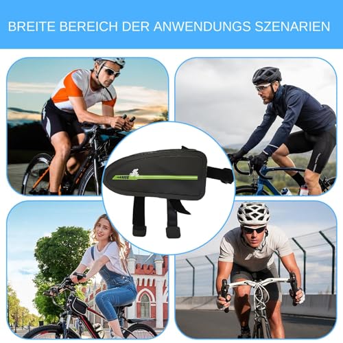 Sacoche de cadre de vélo étanche léger et anti-dérapant