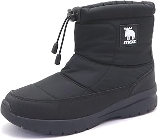 [モズ] レディース 防水 防滑 ナイロンブーツ ダウンブーツ ミドルブーツ 防寒 ボア No.5390