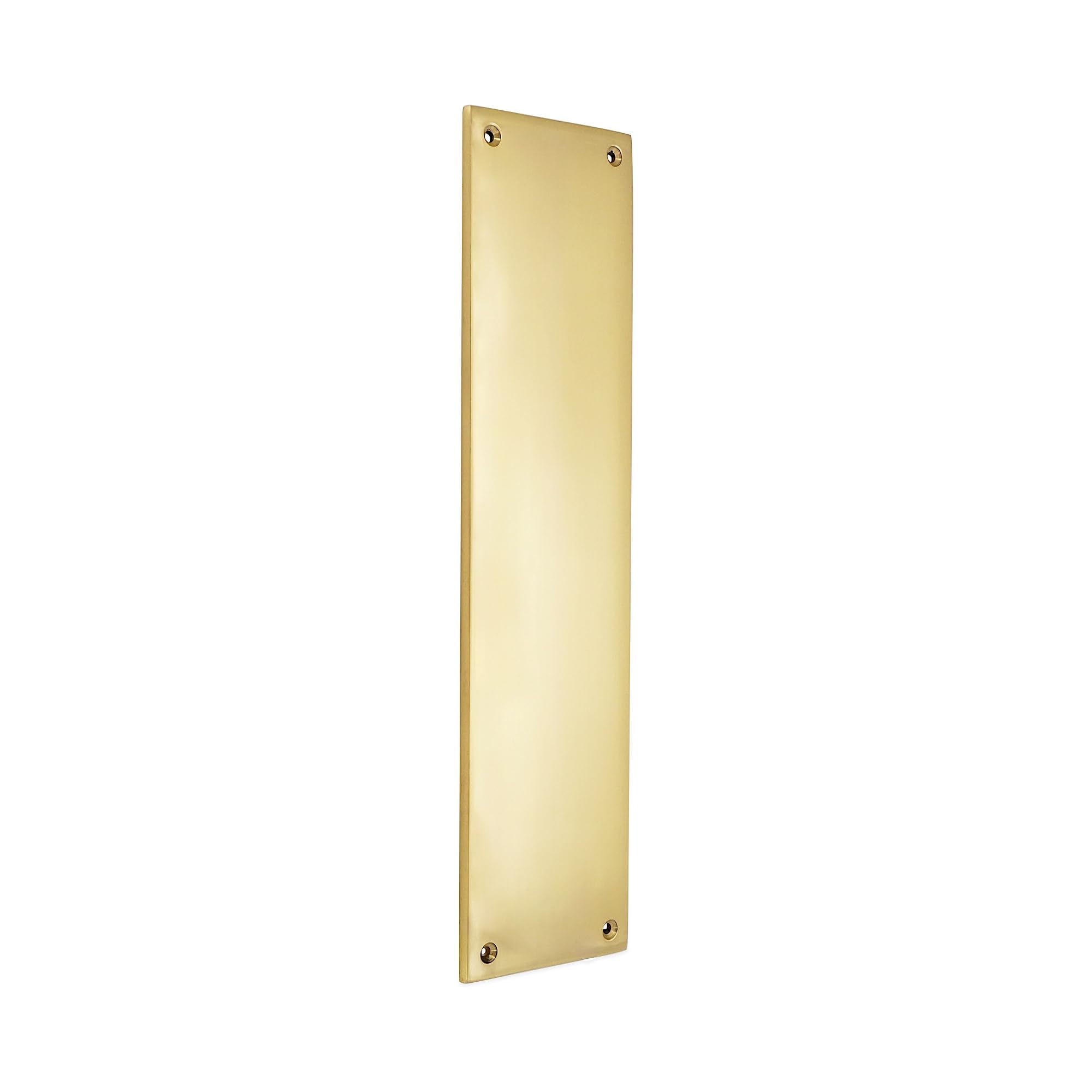Protection de porte Infinity Decor en laiton poli, style victorien traditionnel, 280 x 75 mm - Pour portes intérieures et extérieures