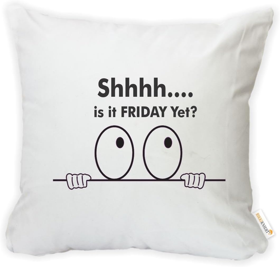 Rikki Knight Shhh…is it FRIDAY yet? Microfiber Throw Décor