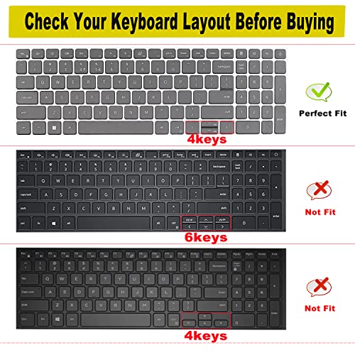 2 protectores de teclado para Dell 15" y 16" Inspiron miniatura 2
