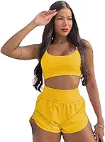 Conjunto Esportivo Feminino para Academia, Top Forrado e Short Compressão