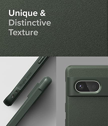 Image of Ringke Onyx for Google Pixel 7 Case [Feels Good in The Hand] Oil & Dirt Resistant, Enhanced Camera Lens Protection, Comfortable Grip, Non-Slip, Lightweight Cover - Dark Green