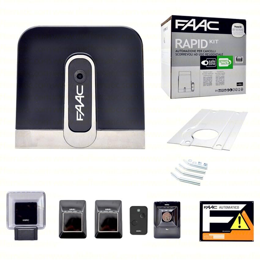 105083 C721 - Kit de 24 V FAAC para coche con motor deslizante