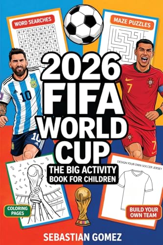2026 FIFA World Cup – The Big Activity Book for Children : Match Schedules to Fill in, Puzzles, Quizzes & Exciting Facts About Teams and Stars image 3