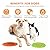 Lick Mat for Dogs Large Size 2pcs, Dog Washing Distraction Device, Peanut Butter Lick Pad with Strong Suction for Bathing, Grooming and Training