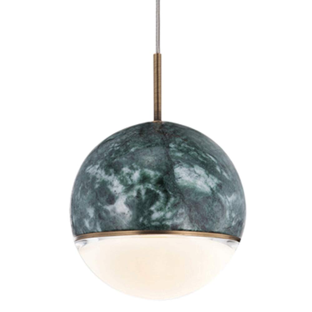 Plafonnier suspension sphérique en fer blanc luminaire rétro