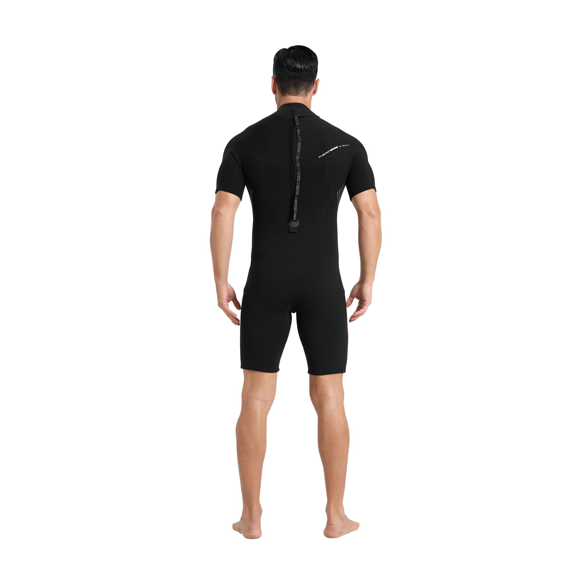 ZCCO Muta Shorty per uomo e donna, 3/2 mm, mute corte in neoprene per acqua fredda, mute per immersioni surf, snorkeling, kayak, sport acquatici