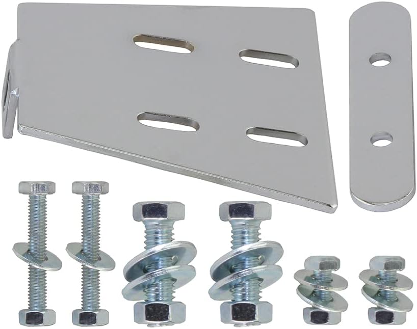 Lowrider Bike Conversion Kit Bracket & Blot Accessories Chrome.