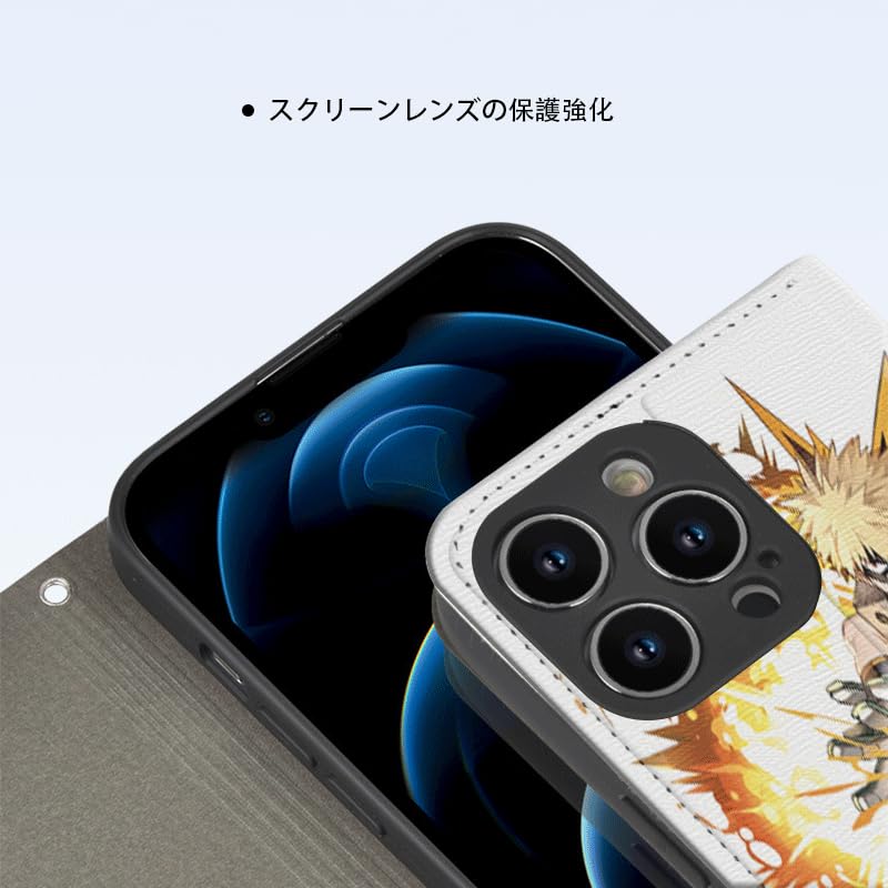 Amazon.co.jp: ヒロアカ スマホケース いphone16promax ケース 手帳型