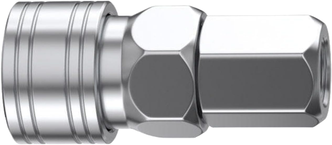 Quick connector C self-locking; SF20 Female 1/4 Thread 2 Part