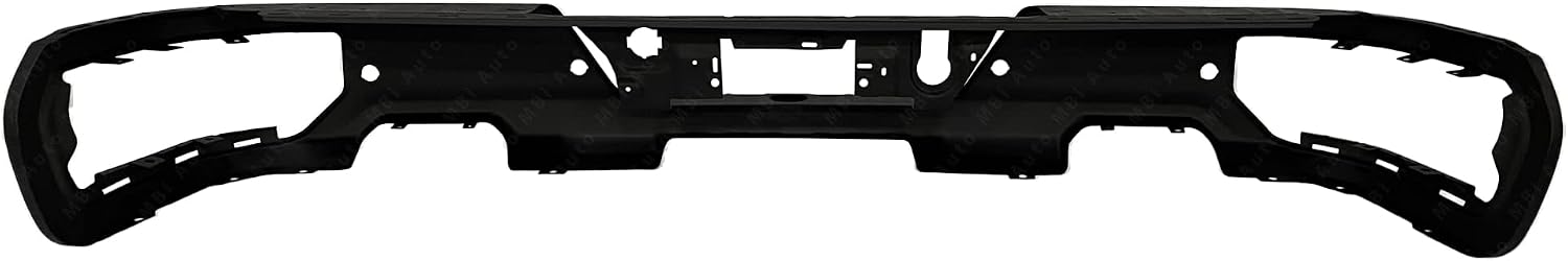 BUMPERS THAT DELIVER - Primered, Steel Rear Bumper Face Bar Compatible with 2019-2025 Chevy Silverado GMC Sierra 1500 w/Park Assist & Dual Exhaust 19-25, GM1102572