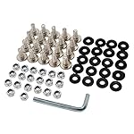 ATV-Quad-Plastic-Body-Fender-Set-of-20-Bolt-Washer-Nut-6mm-M6X16-50cc-70cc-90cc-110cc-125cc-150cc-200cc-250cc