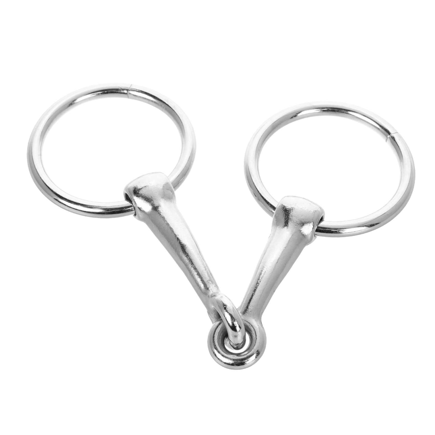 ifundom Heavy Duty Horse Bit for Training Ergonomic Design for Comfort Durable Tethering Ring for Horse Trailer Gear for Improved Performance