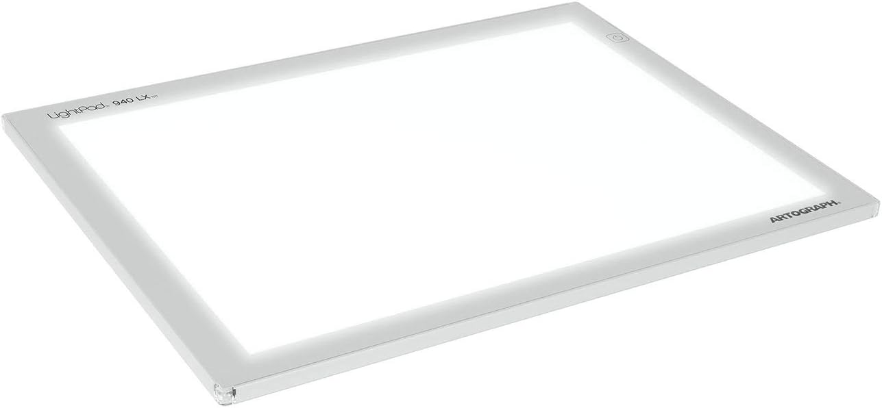 Artograph Thin LED Light Box, 17" x 12" Dimmable Drawing & Tracing Pad, LightPad 940 LX