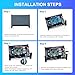 8 Inch Touchscreen for Raspberry Pi,5-Point 1280 * 800 IPS Touchscreen Portable Monitor with HDMI Interface Dual-Speaker for Raspberry Pi 5/4B/3B+/3B/B+ Jetson Nano Win11/10/8/7(8'' 1280*800)