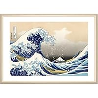 Amazon.co.jp: ポスター 葛飾北斎 (富嶽三十六景 神奈川沖浪裏) A2