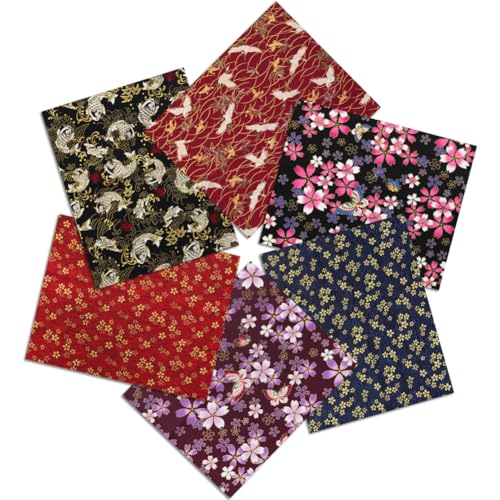Tissu japonais en coton aux motifs poétiques pour des créations chargées d'histoire