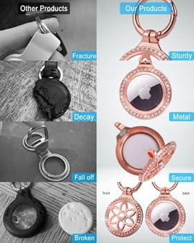 Lot De 4 Supports Apple Airtag,Porte-clés Apple Airtag,Tracker Airtag Avec Porte-clés, étui De Protection En Silicone Multicolore Pour Portefeuille, Collier De Chien, Bagages, Blanc, Rouge