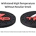 AOOOOP Car Interior Accessories for TRD PRO Cup Holder Insert Coaster - Silicone Anti Slip Cup Mat for Racing Development Sequoia Tundra Tacoma 4Runner TRD PRO (Set of 2, 2.75