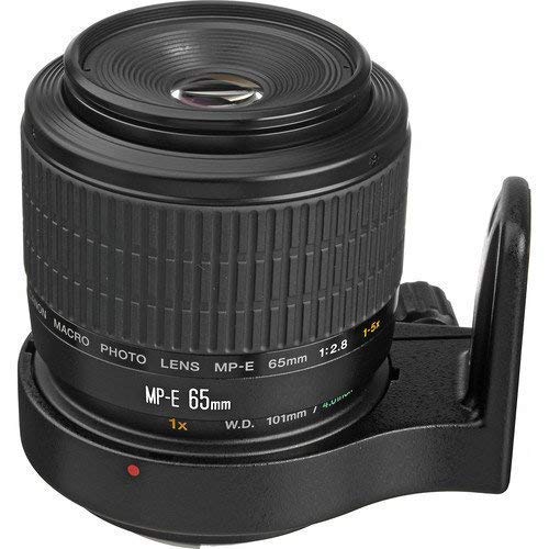 Canon MP-E 65mm f/2.8 1-5X Macro Lens for Canon SLR Cameras International Version (No Warranty)