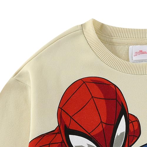 Image of Marvel Spider-Man Boys Sweatshirt and Pant Sets for Toddler to Big Kids