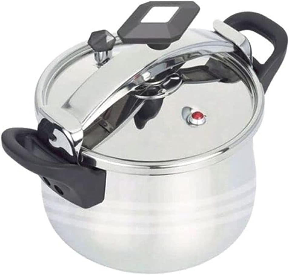 DessiniStainless Steel Pressure Cooker Silver/Black 18L
