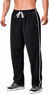 Men's Solid Black Cotton Rich Track Pants I Sportswear & Gymwear I Regular Fit Comfort Wear Lowers I Casual Black Pyjamas ... Price In India
