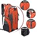 Agatige Hiking Backpack, 40L Water Proof Lightweight Backpack Shoulder Bag Outdoor Sport Travel Bag Daypack with Rain Cover for Outdoor Sports Climbing Camping Hiking, Orange