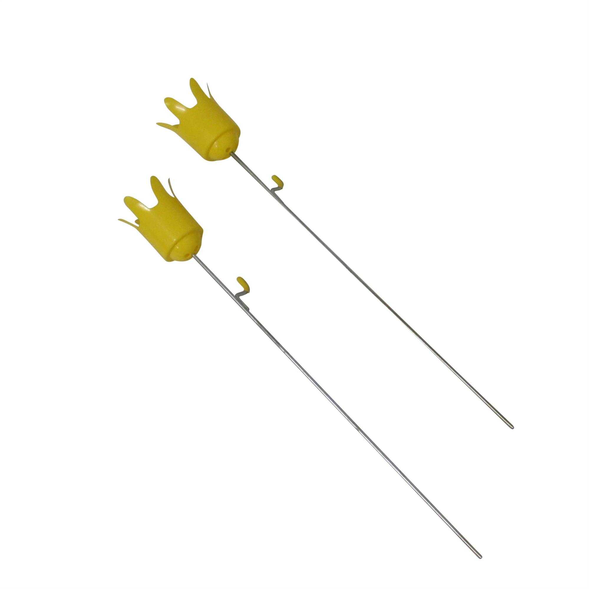 Secure Fix Direct Can Caddy Drinks Cup Holder & Hook X2 (Camping Outdoor Stake Beer Glass)