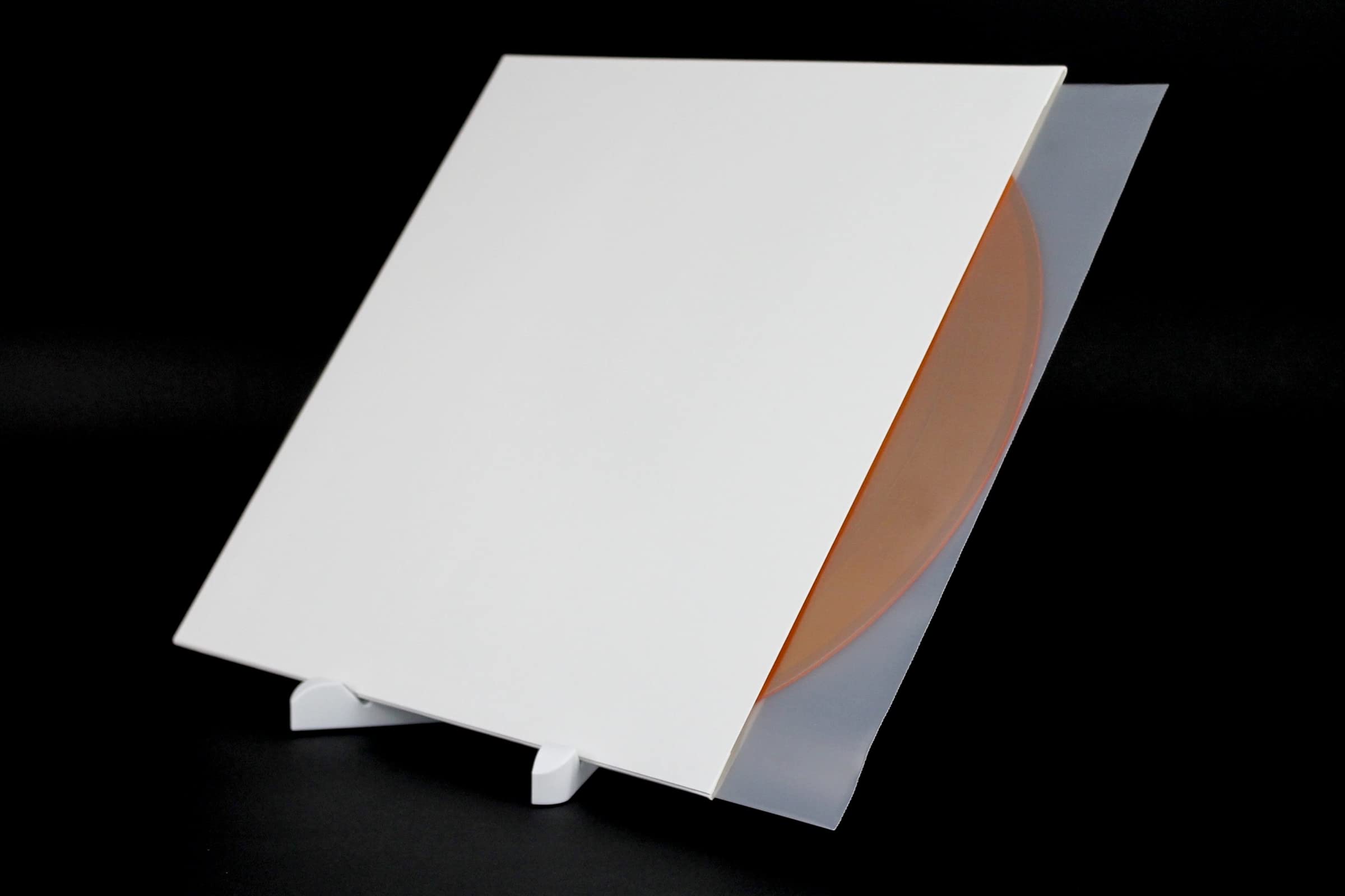 MC DAISON compatibile con We'lite Copertina Busta Esterna Intera Professionale in cartoncino Bianco per Dischi LP 33 Giri 12" Maxi Single (vinili diam. 30 cm)