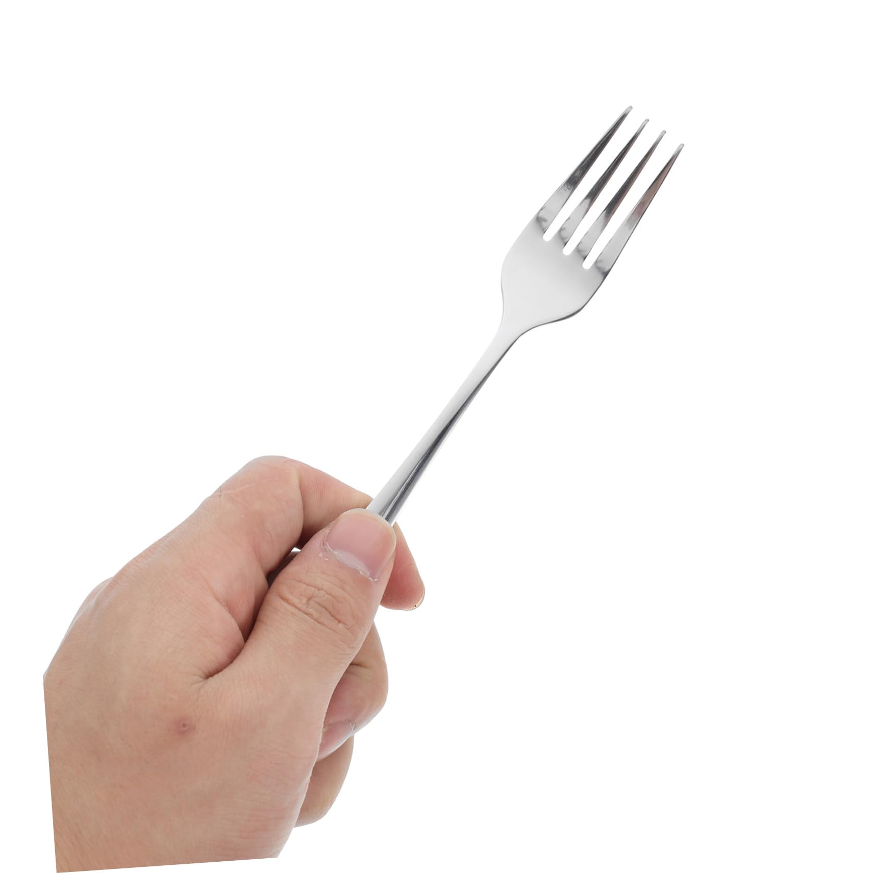 Juego de Cubiertos de Fiesta 20 Piezas de Acero Inoxidable Plata | Uso Versátil Diseño Creativo y Elegante , Agarre Cómodo en Reuniones Familiares y Restaurantes de Hotel
