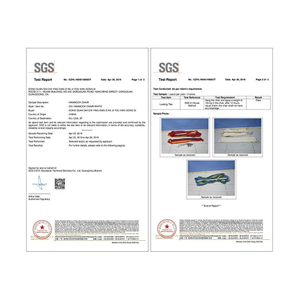 Kit Sospensione Per Amaca E Altalena - Ganci In Acciaio Inox, Catena 80cm, Portata 200kg - Foto 6