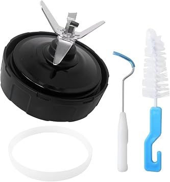 7 Fins Blender Blade Compatible with Ninja BN401 BN751 BN801 BL480-30, Compatible with Ninja Blender Replacement Parts for BL680 Series BL681A 30, BL682W 30 Extractor Blade Assembly