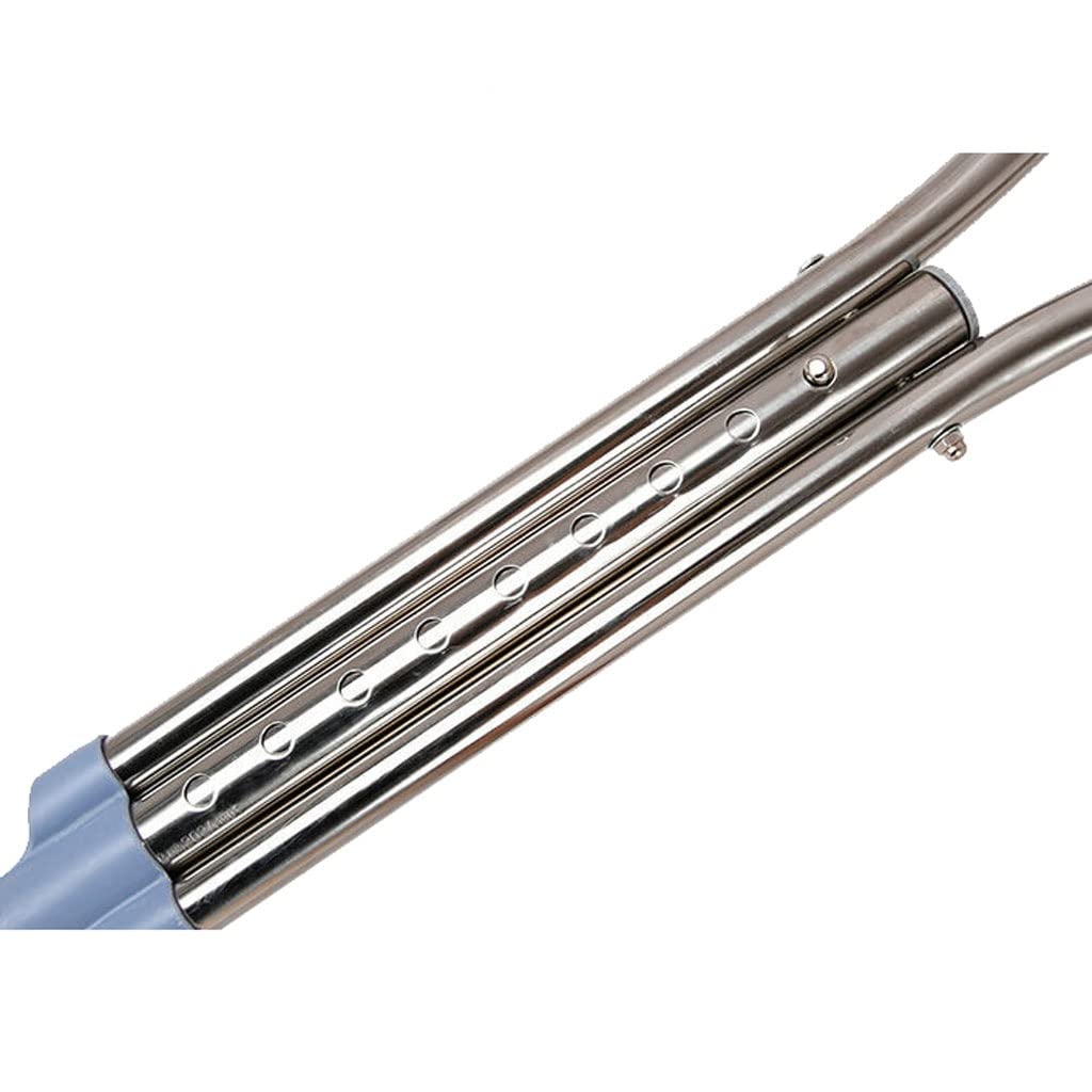 Muletas de Acero Inoxidable for Las Axilas Ayudas for Caminar for discapacitados y Ancianos (Size : 106-118cm)