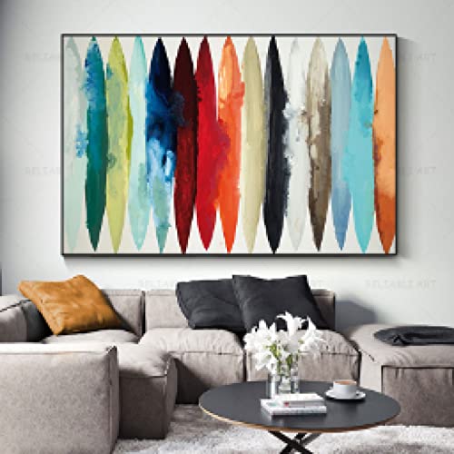 Toile murale art scandinave dsdsgog grand format pour décorer un salon moderne