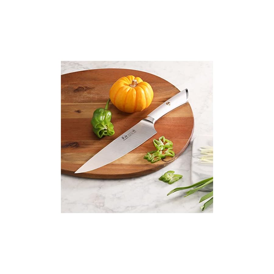 Cangshan-ELBERT-Series-German-Steel-Forged-Chefs-Knives-White-8-Inch Cangshan ELBERT Series German Steel Forged Chef's Knives (White, 8-Inch)