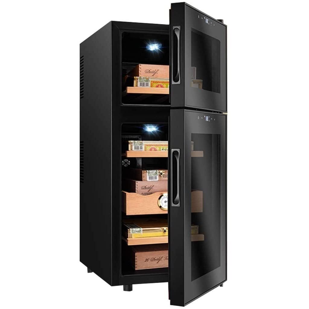 Elektronischer Zigarrenschrank mit Smart Touch, großes Fassungsvermögen, feuchtigkeitsspendend für Wein- und Tee-Aufbewahrung