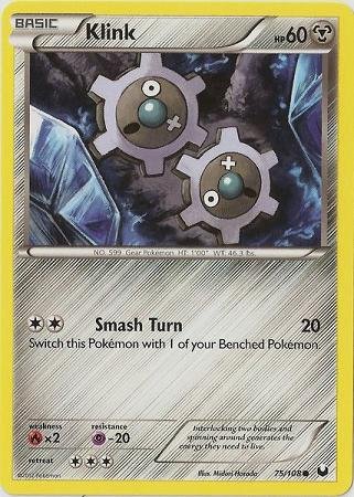 klink pokemon card value Amazon.com: Pokemon - Klink (75/108) - BW