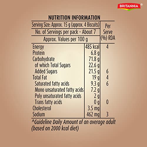 Britannia Biscafe - Super Thin Coffee Cracker | 100 gm | Thin crunchy coffee biscuit - Image 4