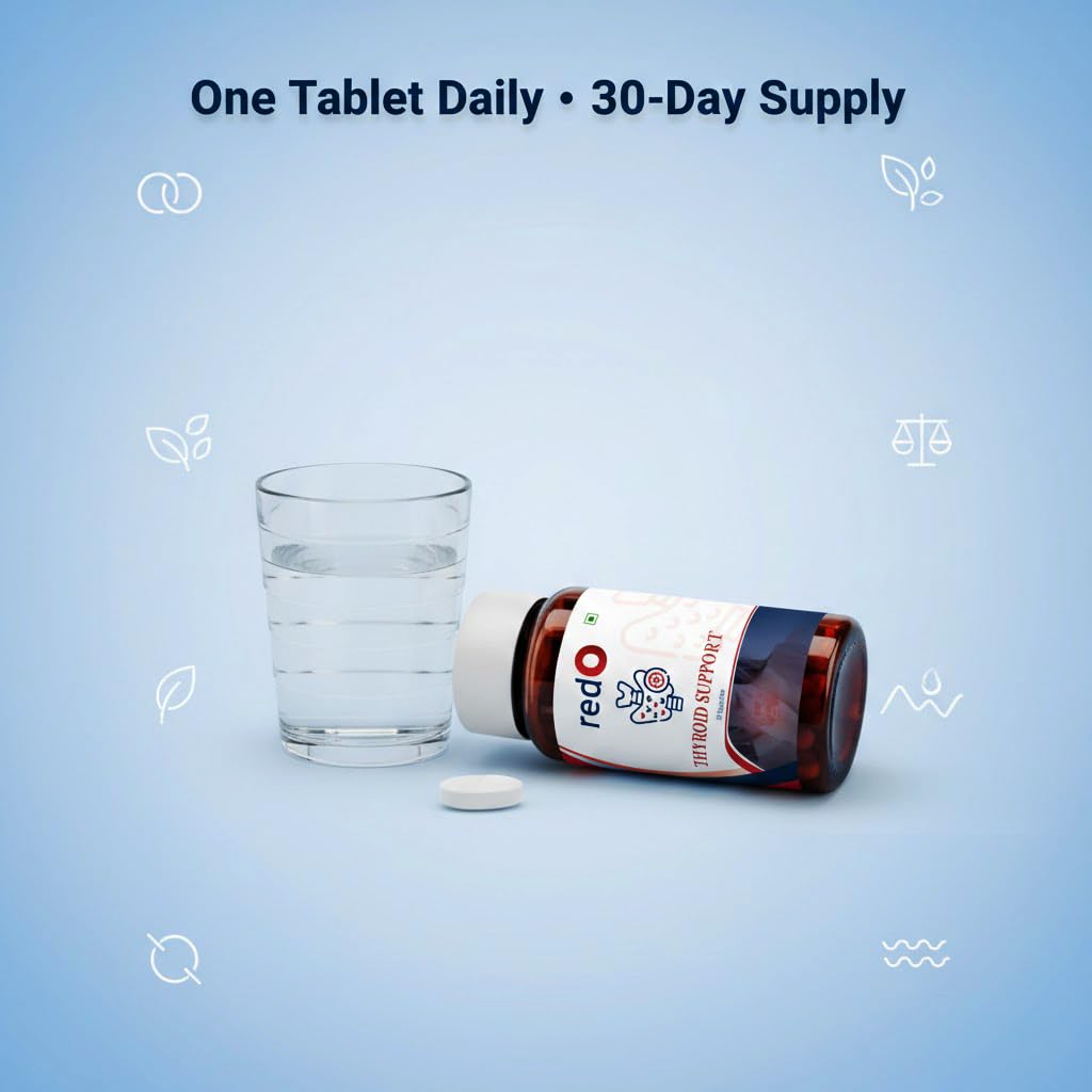 redO Thyroid Support Kanchnar Herbal Blend Metabolism 30 Tablets 2