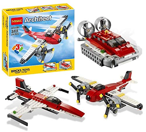 DecoolArchitect Super Speedster 3 in1 Building Blocks 241 Pcs - 04241