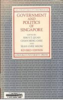 Government and Politics of Singapore (Southeast Asian Studies Program) 0195888553 Book Cover