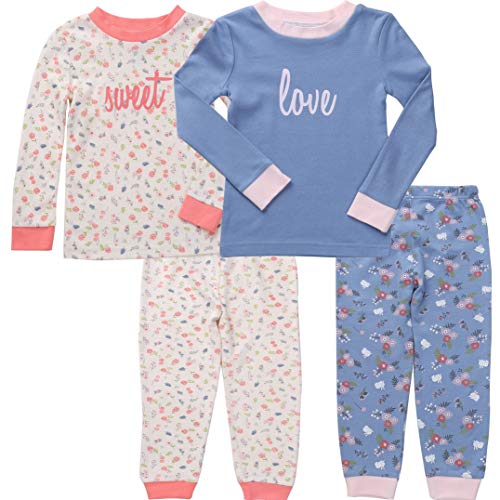 Asher and Olivia Pajamas Girl Pjs Toddler Set Clothes Sleepwear