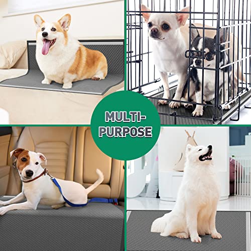 Image of Boscute Odor-Control Super Absorbency Charcoal Puppy Pads, XXL 30 inchx36 inch Leak-Proof Pet Training Pee Pads with Adhesive Sticky Tape, Disposable Potty Pads for Dogs Cats Macaw, Black