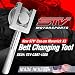 STVMotorsports Can-Am Maverick X3 Belt Changing Tool - Made in The USA (72-inch Wheel Base Width)