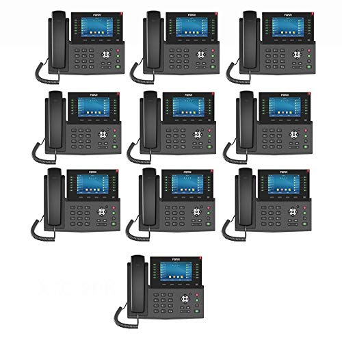 Teléfono IP Fanvil X7C con 20 líneas SIP y PoE WiFi miniatura 1