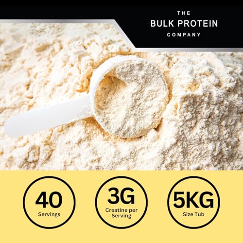 Anabolic Gainz 5kg – Mass Gainer – 30g Protein Powder – Contains 3g Creatine Per Serving – Post Workout Recovery Fuel to Build Lean Muscle – 40 Servings – GMP Certified – TBPC (Vanilla) - Image 6