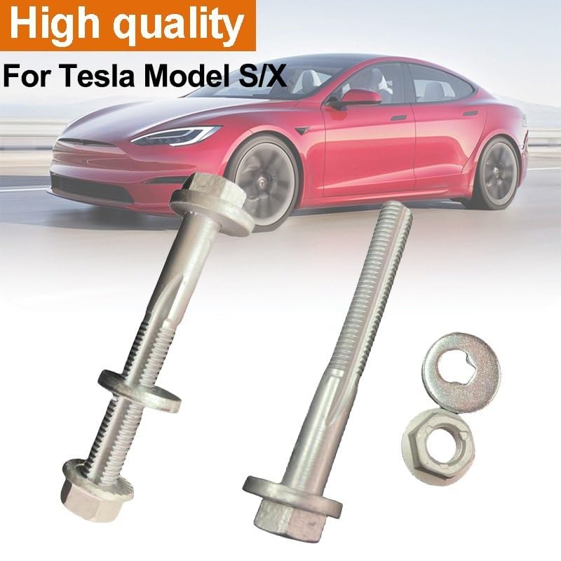 Kit de pernos de brazo inferior Tesla 2007108 tornillo brazo doblado suspensión delantera coche 2